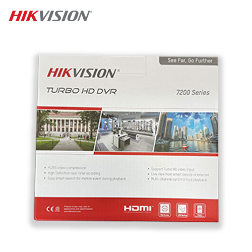 hikvision ds-7208hghi-m1/c 8 Kanal H.265 DVR | İnsan ve Araç Sınıflandırmalı Akıllı Hareket Algılama | HDMI & VGA Çıkış
