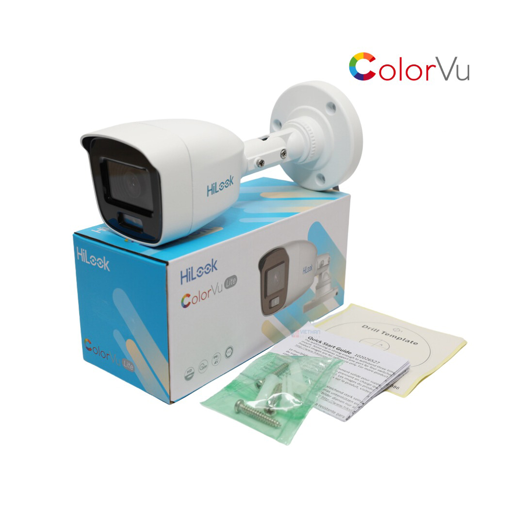 hilook-hikvision thc-b129-p 2MP 3.6mm ColorVu Bullet Kamera ek görsel