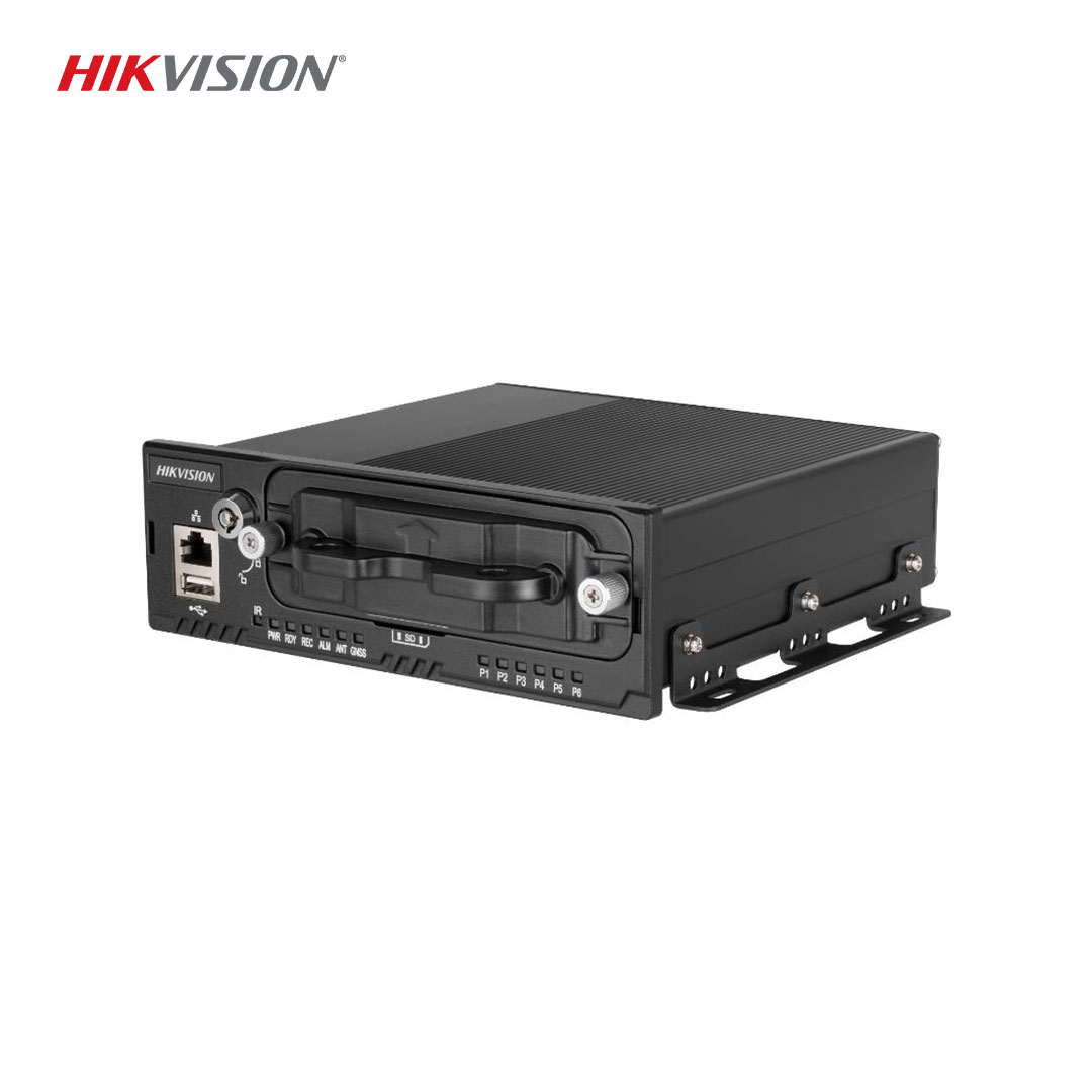 Hikvision AE-MN5043 (M12) 4 Kanal H.264/H.265 Mobil NVR, 2 x HDD/SSD, 5 MP IP Kamera, GPS Desteği