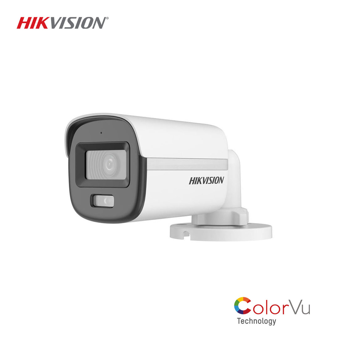 hikvision ds-2ce10df0t-pf 2MP 3.6mm HD-TVI ColorVu Dış Mekan Kamera (IR, 20m Gece Görüşü, IP67)