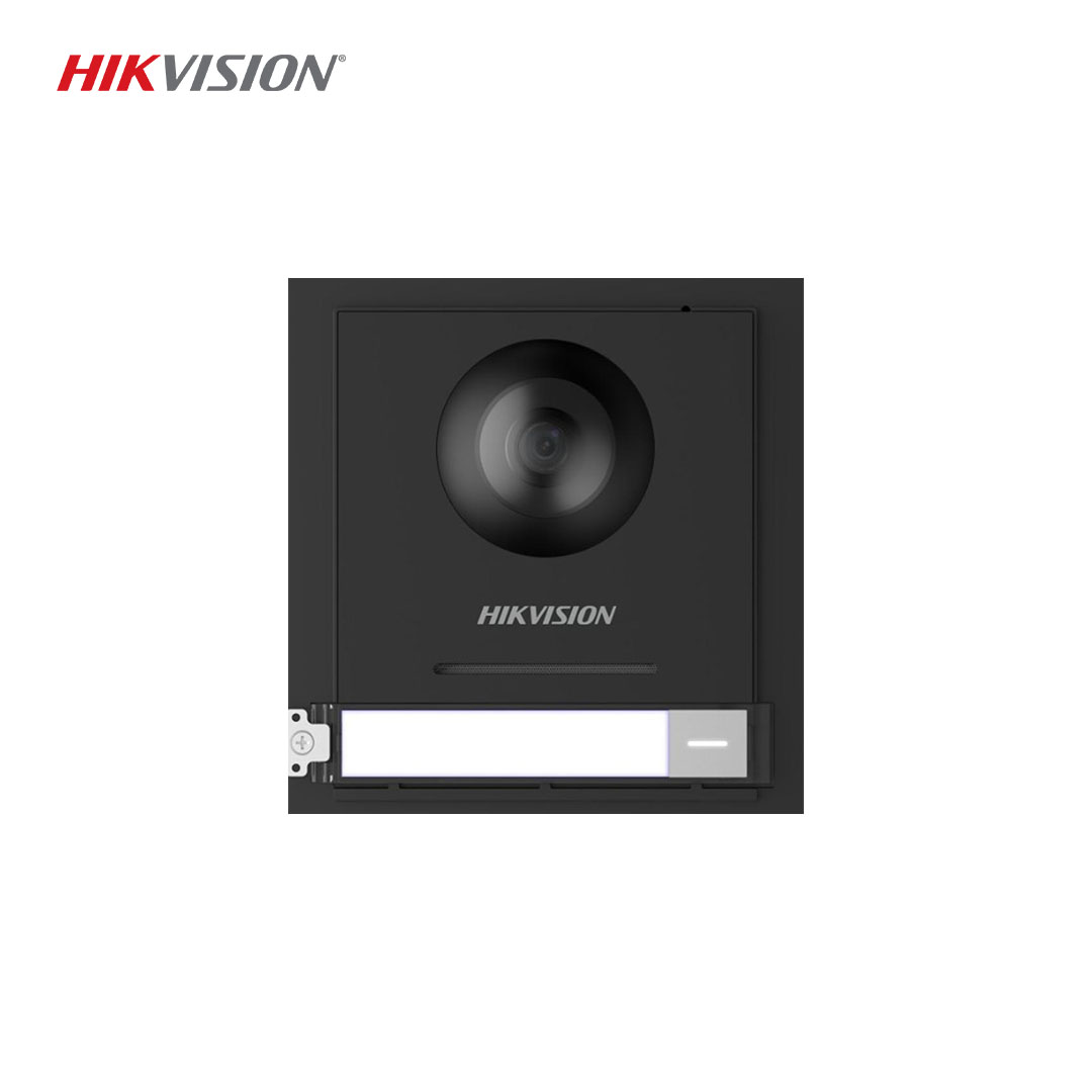 Hikvision DS-KD8003-IME1 KD8 Serisi Modüler Kapı İstasyonu – 2MP HD Kamera, IR Işığı, PoE, IP65