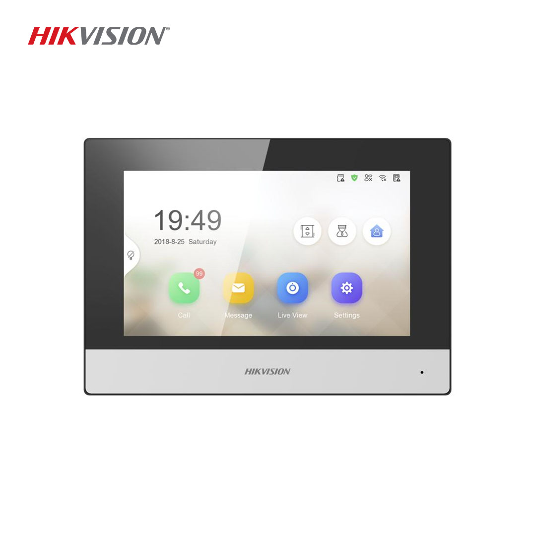 Hikvision DS-KH6320-WTE1 KH6 Serisi IP Tabanlı İç Mekan İstasyonu