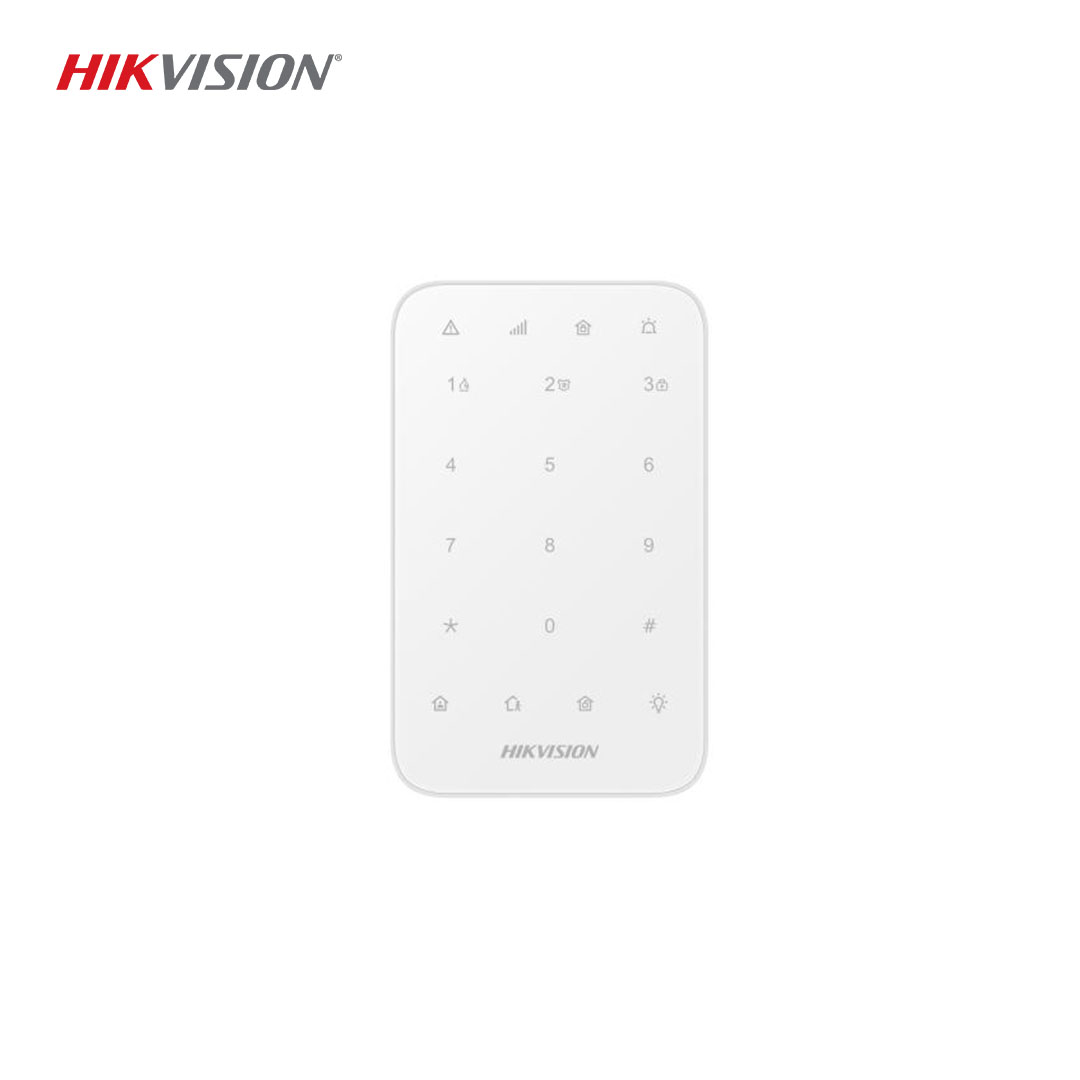 hikvision ds-pk1-e-we Kablosuz LED Tuş Takımı - 868 MHz