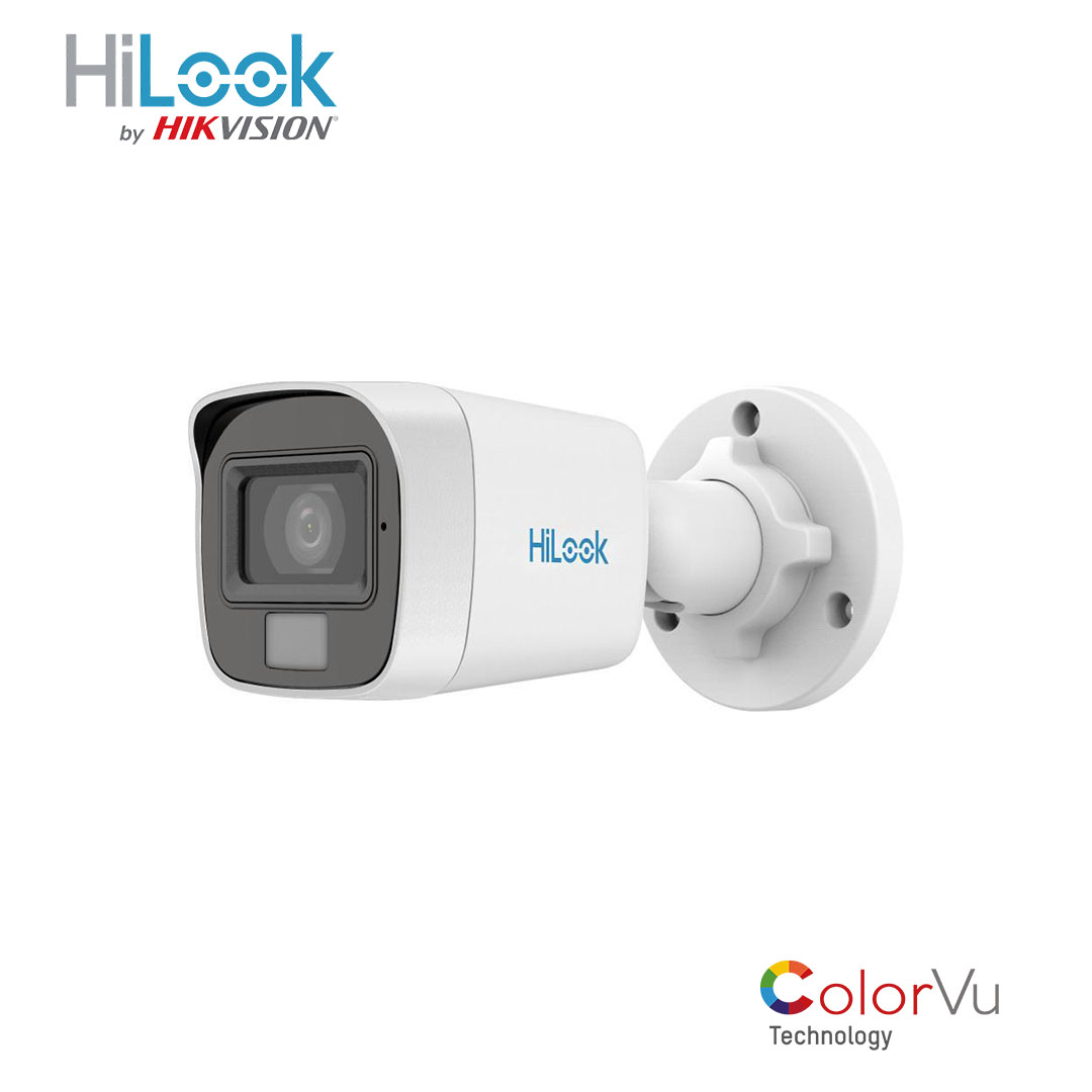 hilook-hikvision thc-b129-lps 2MP 2.8mm Sesli ColorVu Bullet Kamera