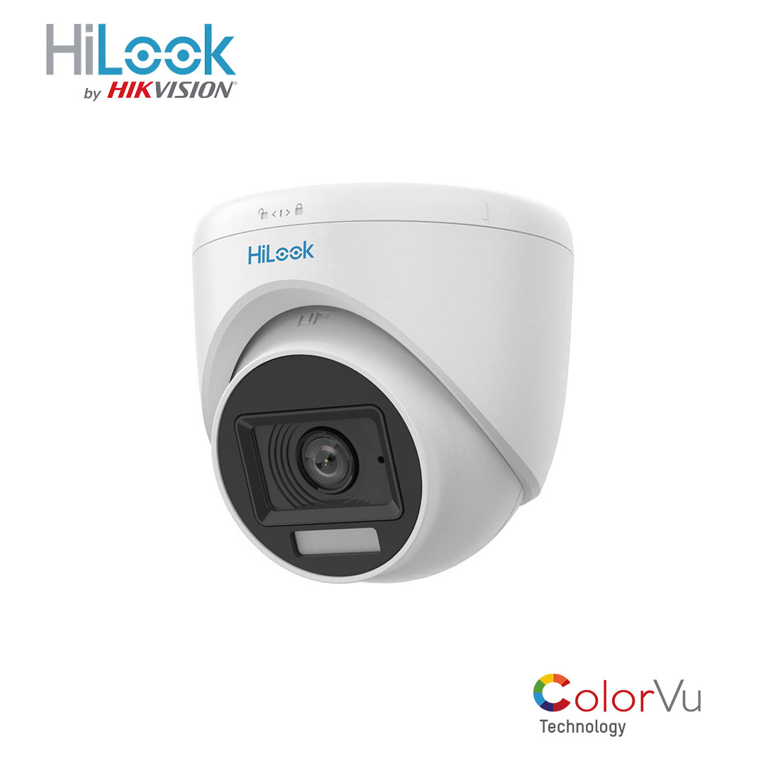 hilook-hikvision thc-t129-lps 2MP 2.8MM Sesli ColorVu Dome Kamera