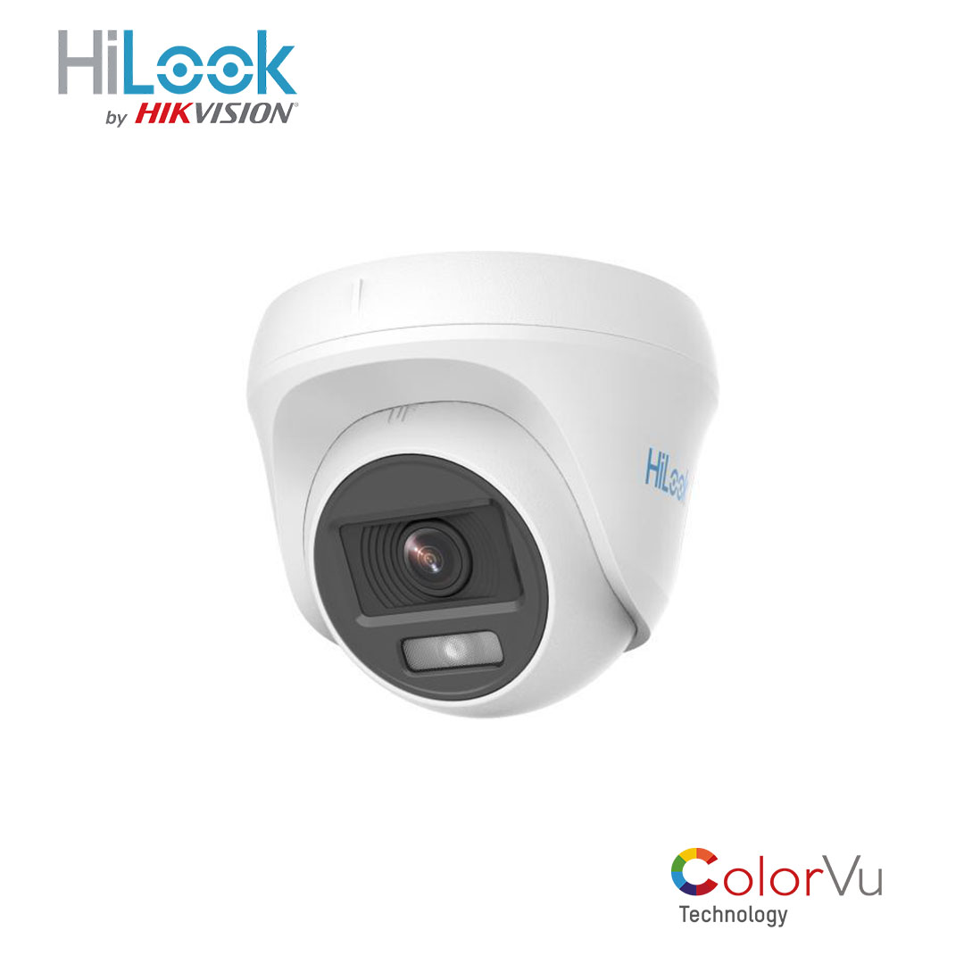 hilook-hikvision thc-t129-p 2MP 2.8MM ColorVu Dome Kamera
